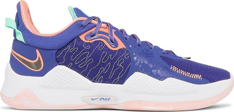 Кроссовки Nike PG 5 'LA Drip', синий
Кроссовки Nike PG 5 'LA Drip', синий