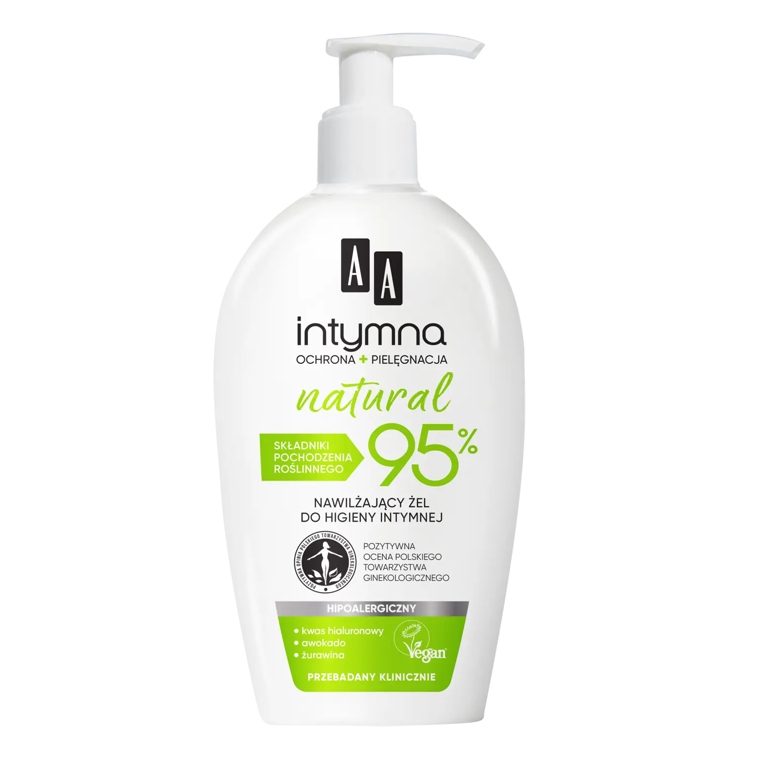 AA Ochrona i Pielęgnacja увлажняющий гель для интимной гигиены, 300 мл
AA Ochrona i Pielęgnacja увлажняющий гель для интимной гигиены, 300 мл