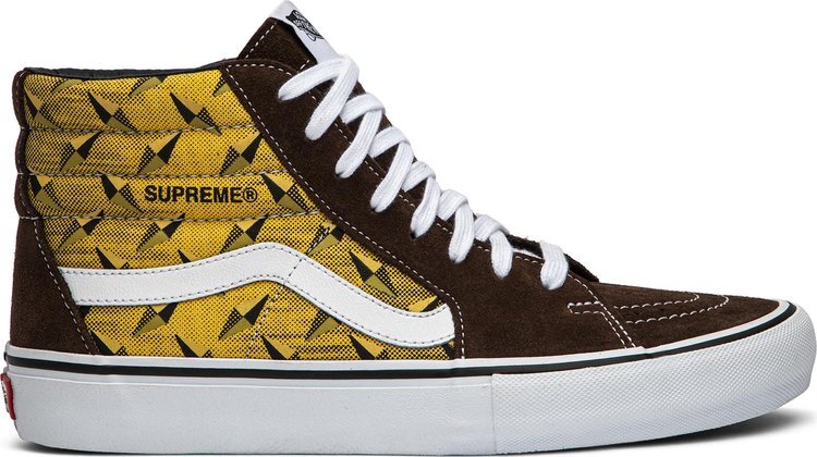 Кеды Vans Supreme x Sk8-Hi Pro Diamond Plate Brown, коричневый
Кеды Vans Supreme x Sk8-Hi Pro Diamond Plate Brown, коричневый