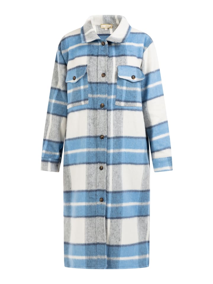 Женское пальто синего цвета myMo
Женское пальто синего цвета myMo