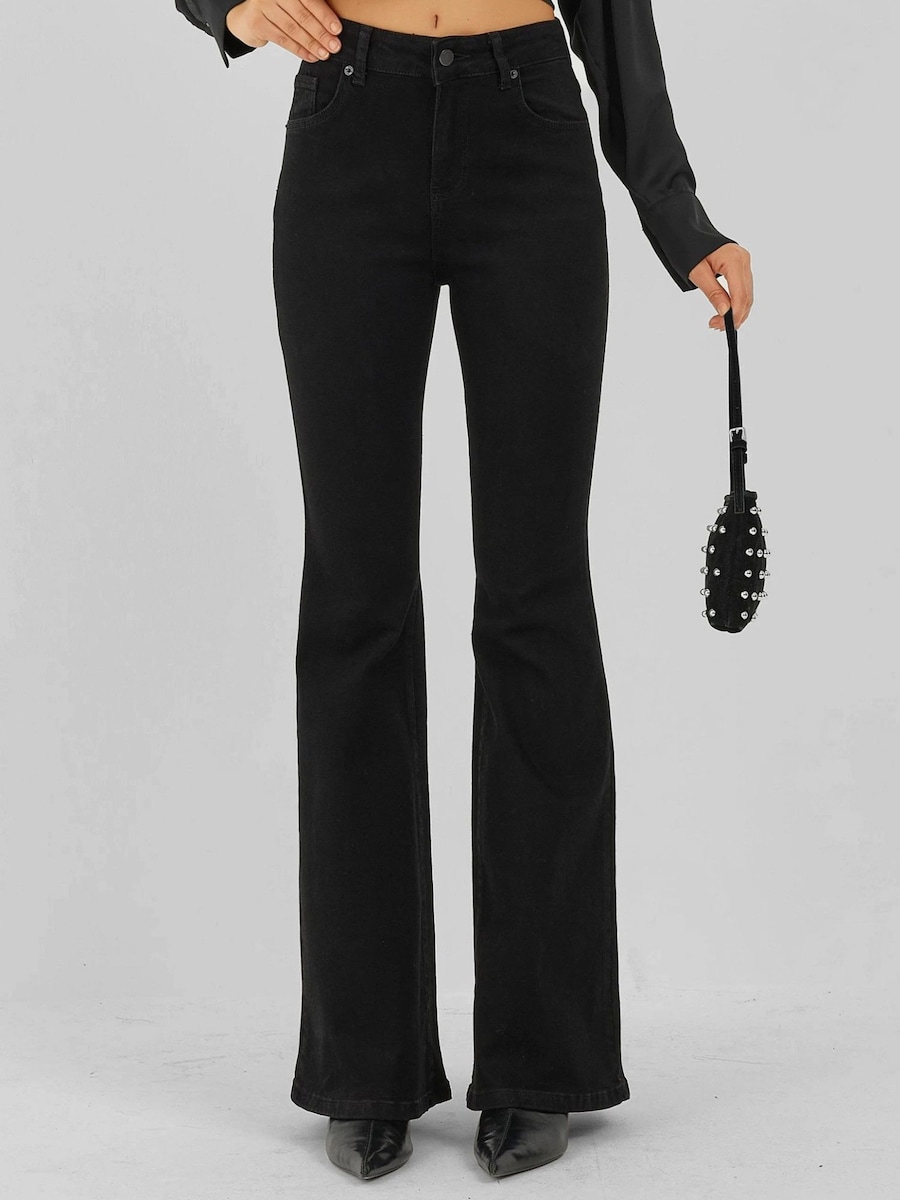 Расклешенные джинсы Hiccup, черный
Расклешенные джинсы Hiccup, черный