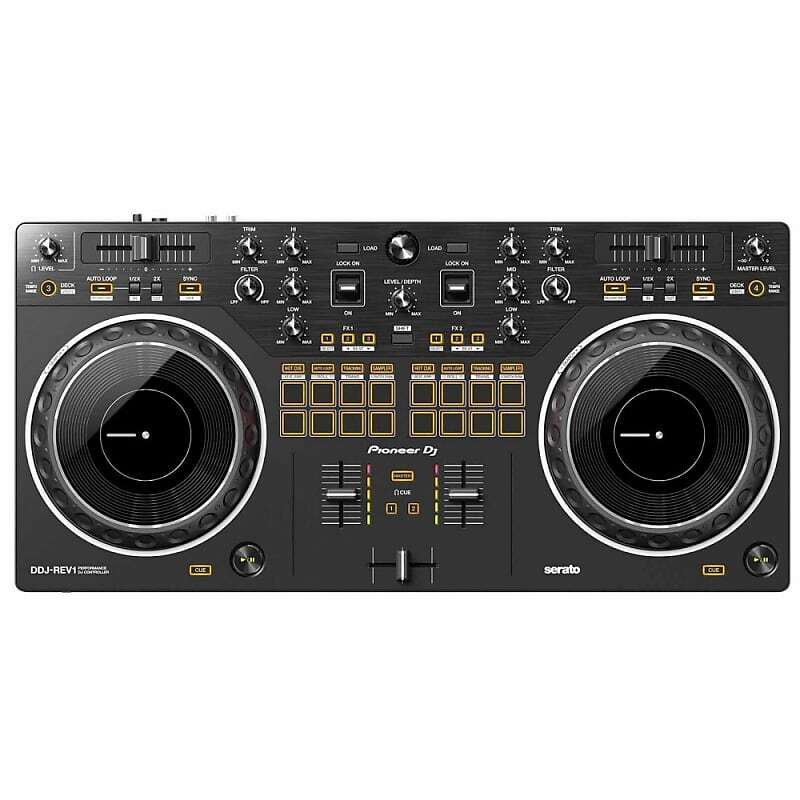 PIONEER DDJ-REV1 2-канальный DJ-контроллер с программным обеспечением Serato Lite
PIONEER DDJ-REV1 2-канальный DJ-контроллер с программным обеспечением Serato Lite