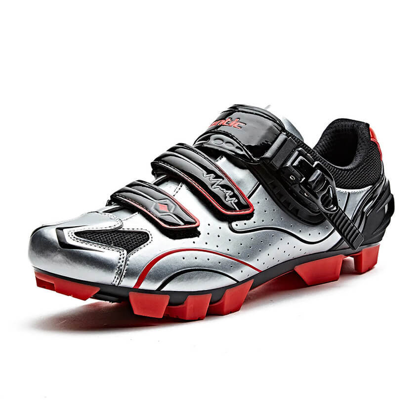 Велообувь SANTIC MTB Knight Palladium, размер 43, серебристый/красный
Велообувь SANTIC MTB Knight Palladium, размер 43, серебристый/красный