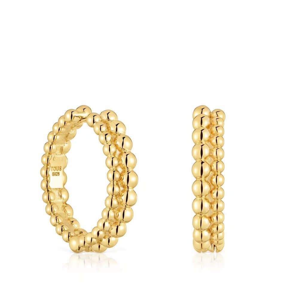 Серьги-кольца Tous Gloss Triple, 20 мм, серебро с 18-каратным золотым покрытием
Серьги-кольца Tous Gloss Triple, 20 мм, серебро с 18-каратным золотым покрытием
