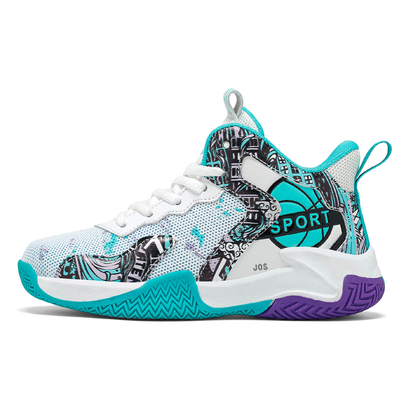 Детские баскетбольные кроссовки с низким верхом, амортизирующие, износостойкие, дышащие, противоскользящие. JIOUSHEN, белый
Детские баскетбольные кроссовки с низким верхом, амортизирующие, износостойкие, дышащие, противоскользящие. JIOUSHEN, белый