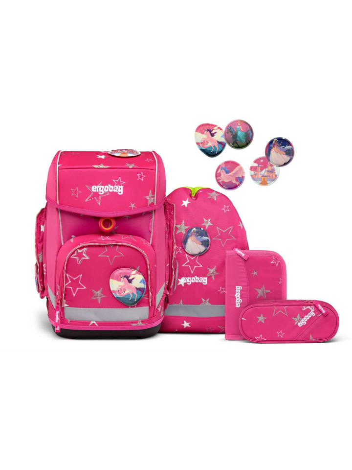 Ergobag Набор школьных сумок Cubo, 5 предметов, Star Bear 2024, розовый
Ergobag Набор школьных сумок Cubo, 5 предметов, Star Bear 2024, розовый
