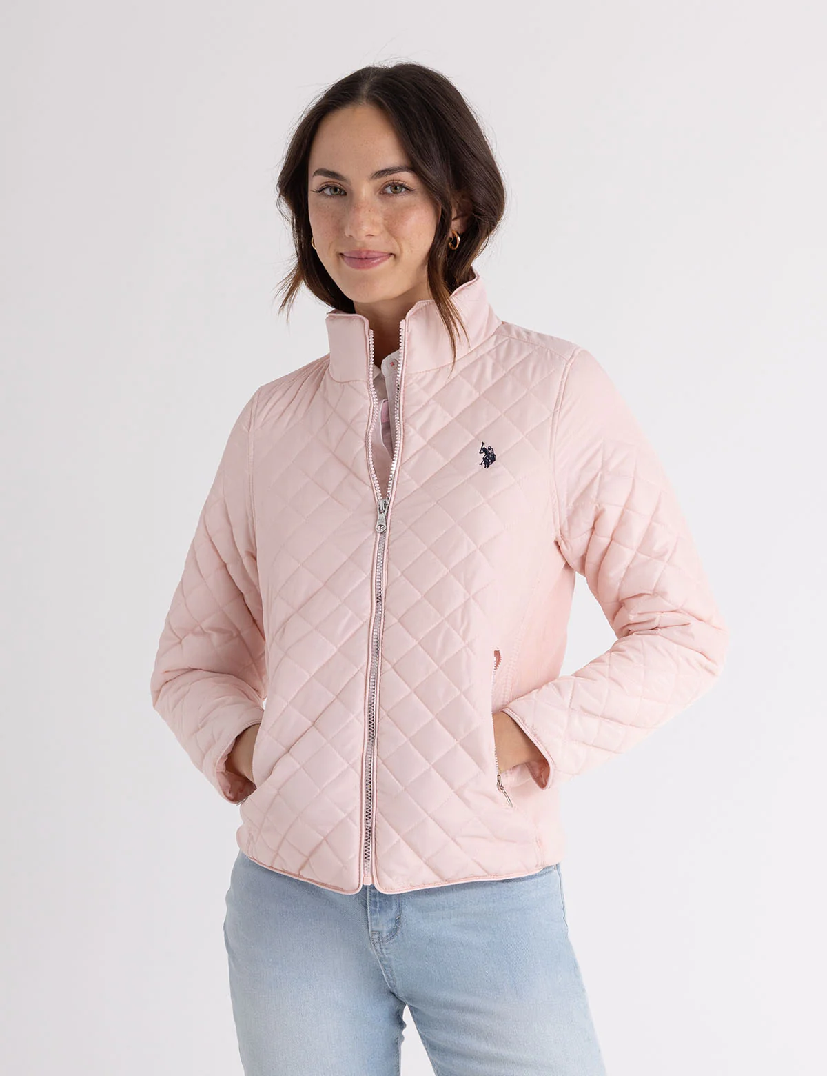 Куртка U.S. Polo Assn Quilted Side Knit Moto, нежно-розовый
Куртка U.S. Polo Assn Quilted Side Knit Moto, нежно-розовый