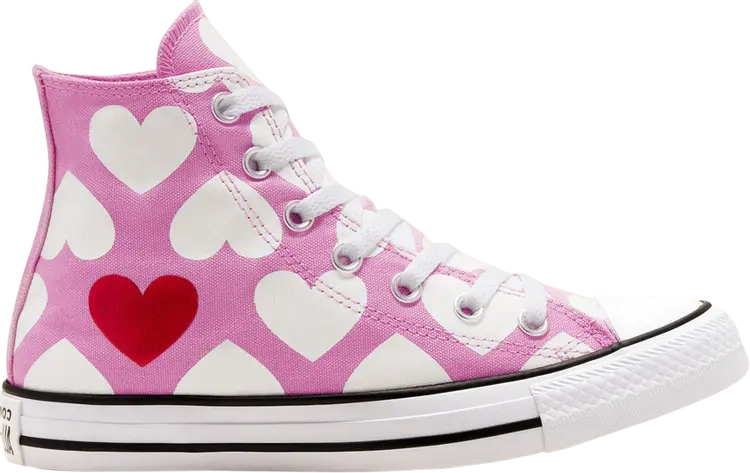 Кроссовки Converse Chuck Taylor All Star High Twisted Hearts - Peony Pink, розовый
Кроссовки Converse Chuck Taylor All Star High Twisted Hearts - Peony Pink, розовый