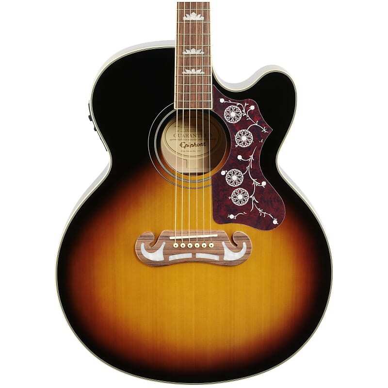 Акустическая электрогитара Epiphone J-200 EC Studio 
Акустическая электрогитара Epiphone J-200 EC Studio