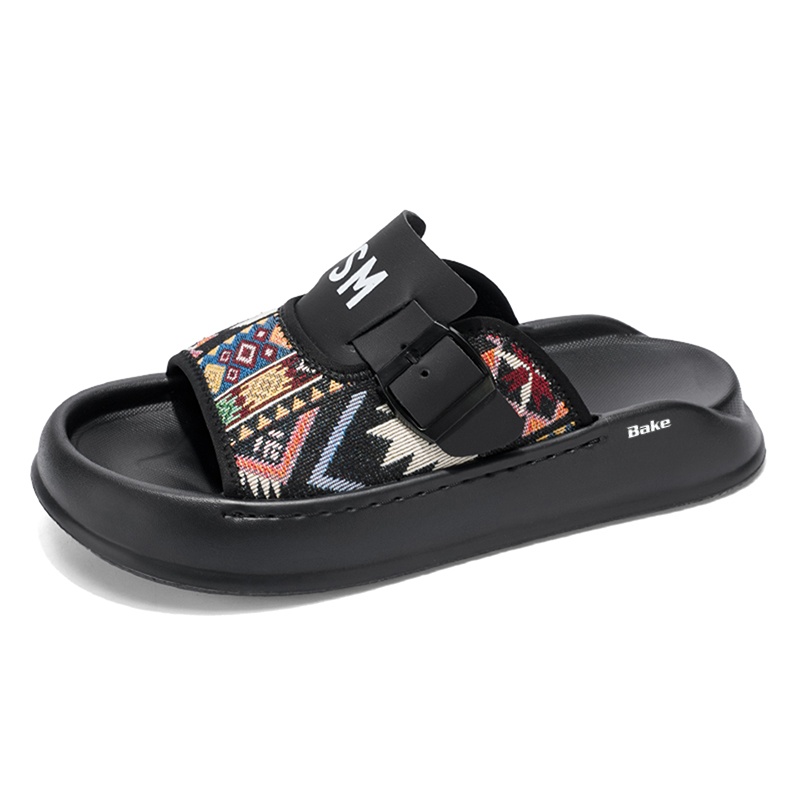 BAKE Тихие противоскользящие тапочки-шлепанцы с амортизацией для мужчин черные, цвет Black
BAKE Тихие противоскользящие тапочки-шлепанцы с амортизацией для мужчин черные, цвет Black