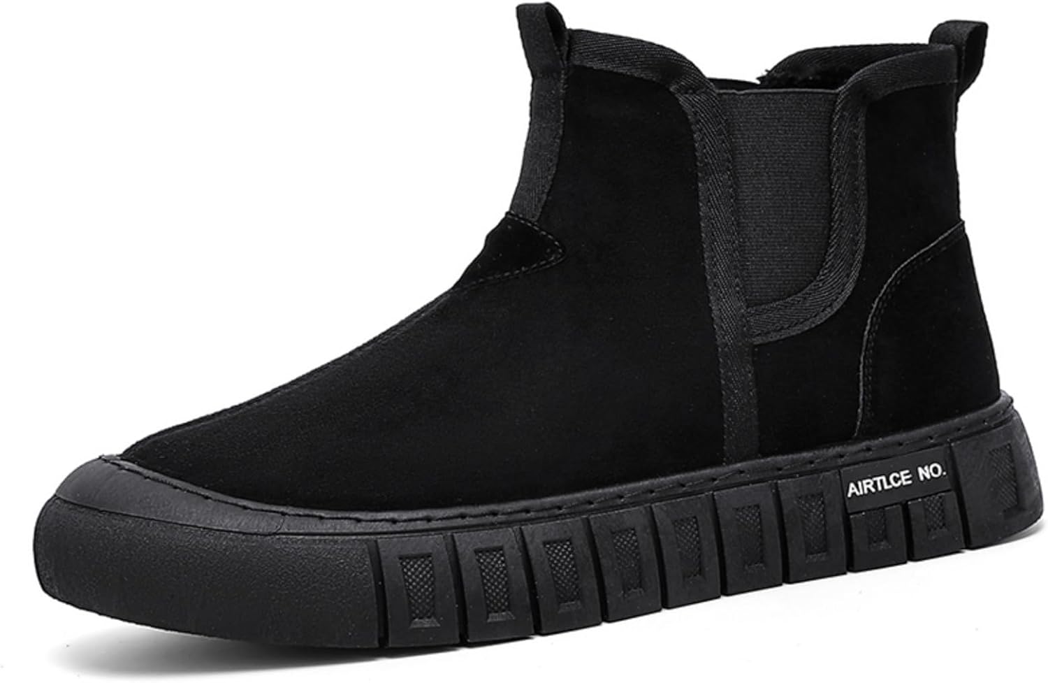 Мужские зимние ботинки с флисовой подкладкой: замшевая текстура, эластичная боковая вставка, толстая амортизирующая подошва, мягкая теплая подкладка- идеально подходят для повседневной носки в холодную погоду Khwfjas, черный
Мужские зимние ботинки с флисовой подкладкой: замшевая текстура, эластичная боковая вставка, толстая амортизирующая подошва, мягкая теплая подкладка- идеально подходят для повседневной носки в холодную погоду Khwfjas, черный