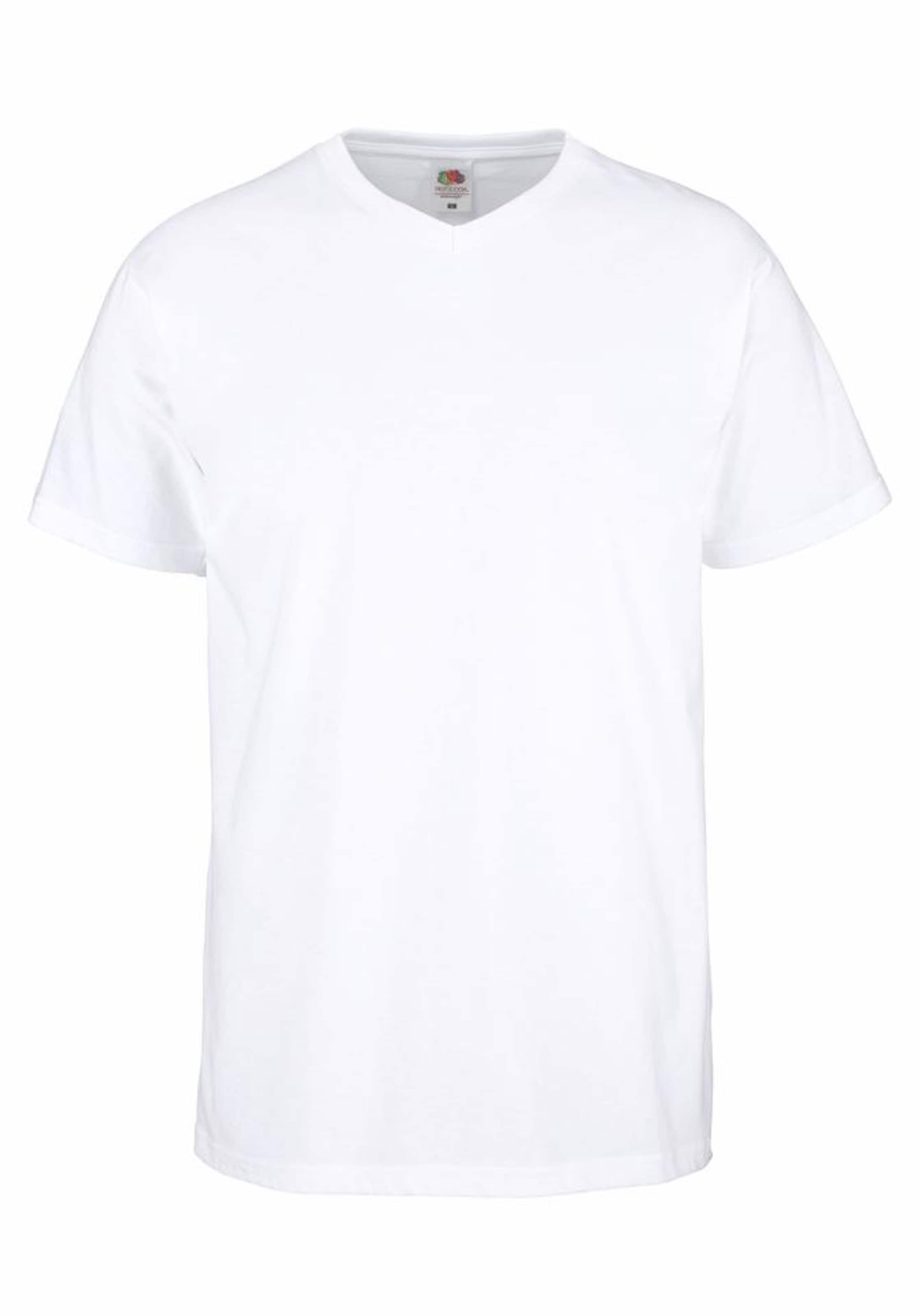 FRUIT OF THE LOOM Футболка в белом цвете
FRUIT OF THE LOOM Футболка в белом цвете