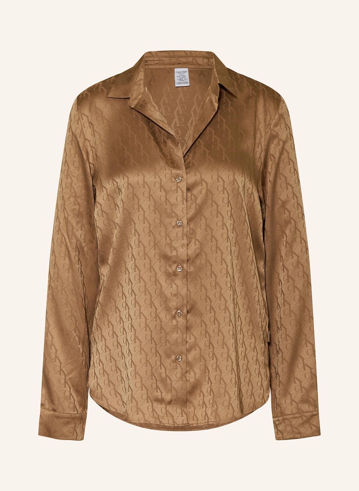 Рубашка для сна Calvin Klein, коричневый
Рубашка для сна Calvin Klein, коричневый