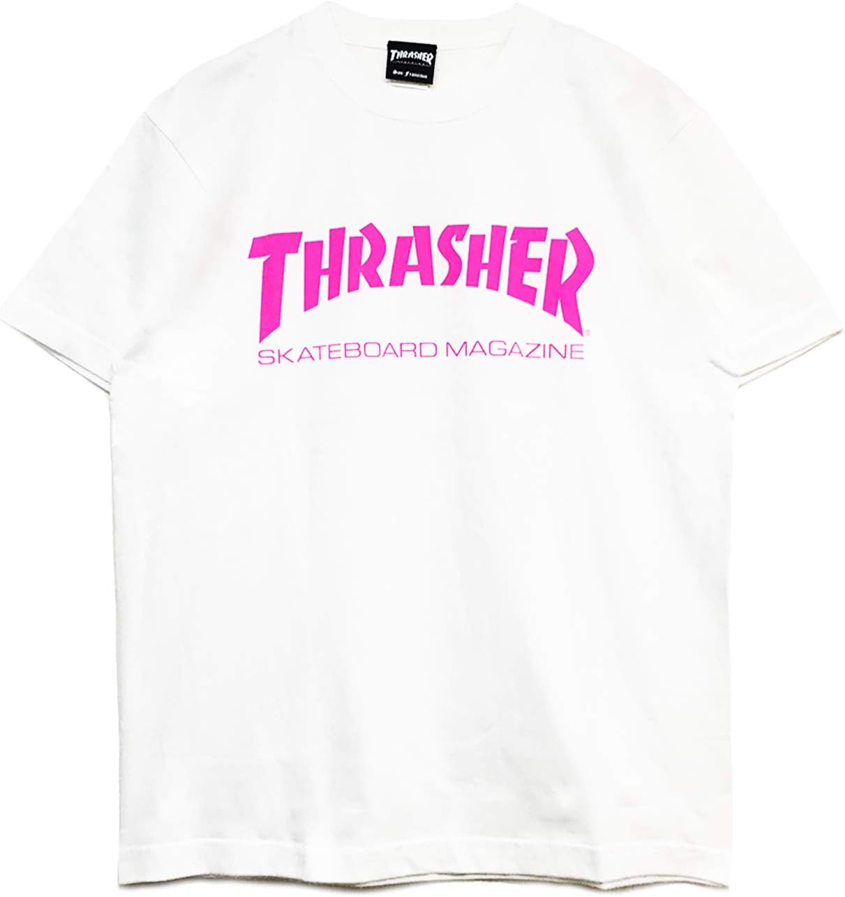 Мужская футболка THRASHER (Thrasher) с коротким рукавом и принтом (TH8101 / MAG LOGO) (TH8101 / MAG LOGO), белый/розовый
Мужская футболка THRASHER (Thrasher) с коротким рукавом и принтом (TH8101 / MAG LOGO) (TH8101 / MAG LOGO), белый/розовый