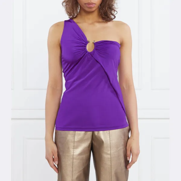 Узкая блузка Pinko, фиолетовый
Узкая блузка Pinko, фиолетовый