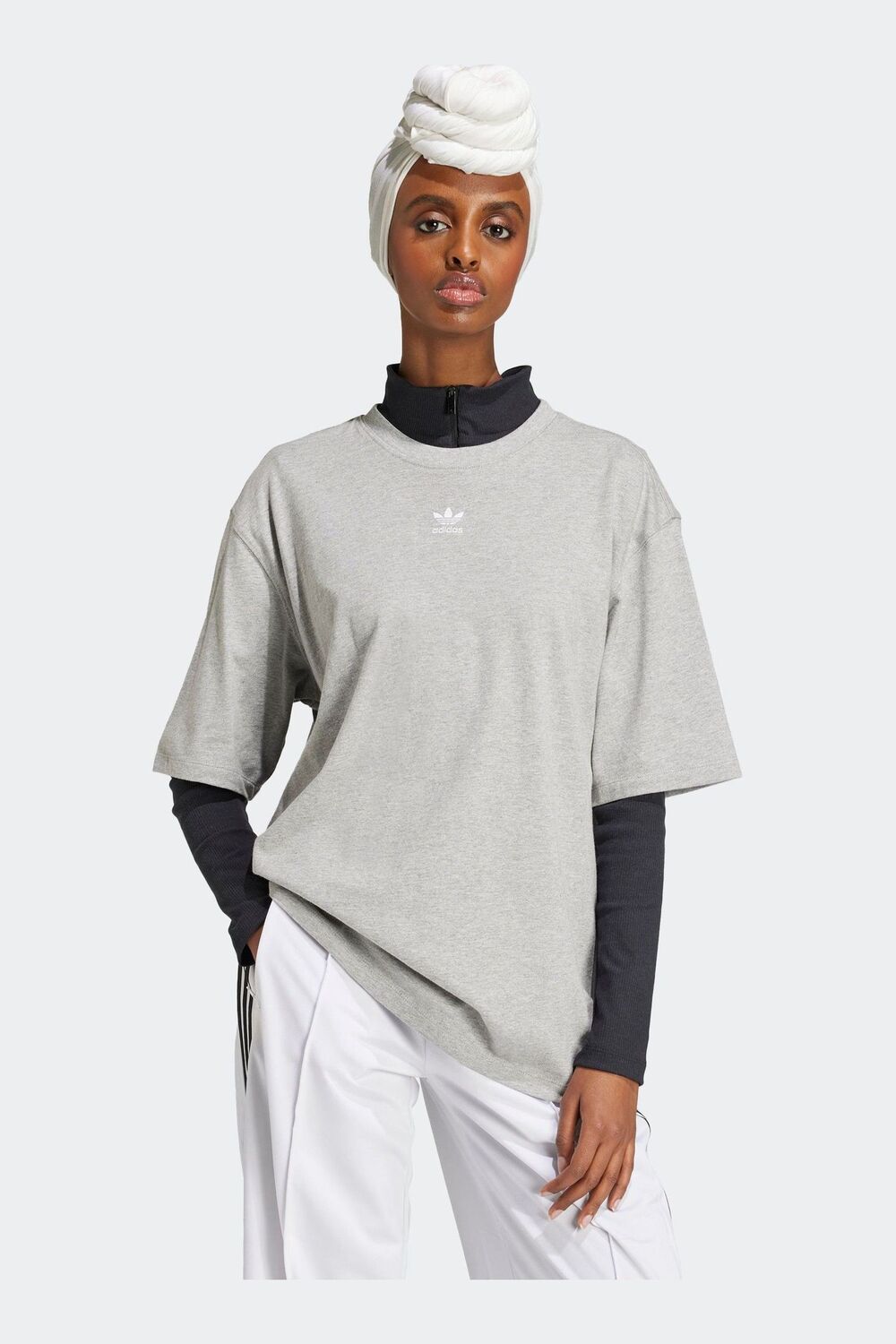 Футболка Boyfriend из 100% хлопка, базовая модель Adidas Originals, серый
Футболка Boyfriend из 100% хлопка, базовая модель Adidas Originals, серый