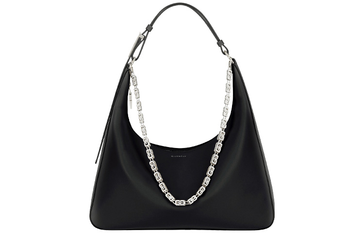 Средняя черная сумка через плечо Givenchy с вырезом в виде луны
Средняя черная сумка через плечо Givenchy с вырезом в виде луны