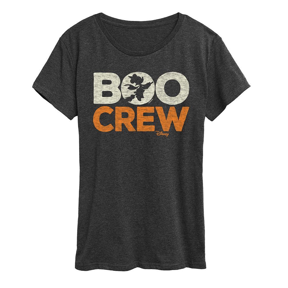 Женская футболка Disney's Minnie Mouse Boo Crew с рисунком, цвет Heather Charcoal
Женская футболка Disney's Minnie Mouse Boo Crew с рисунком, цвет Heather Charcoal