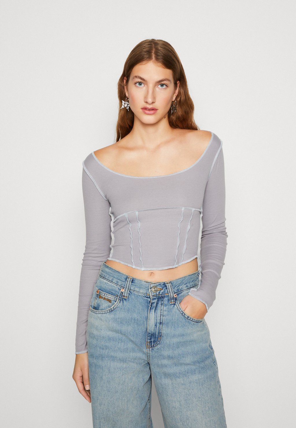 Футболка с длинным рукавом PANEL BDG Urban Outfitters, голубой, Синий, Футболка с длинным рукавом PANEL BDG Urban Outfitters, голубой
Футболка с длинным рукавом PANEL BDG Urban Outfitters, голубой, Синий, Футболка с длинным рукавом PANEL BDG Urban Outfitters, голубой