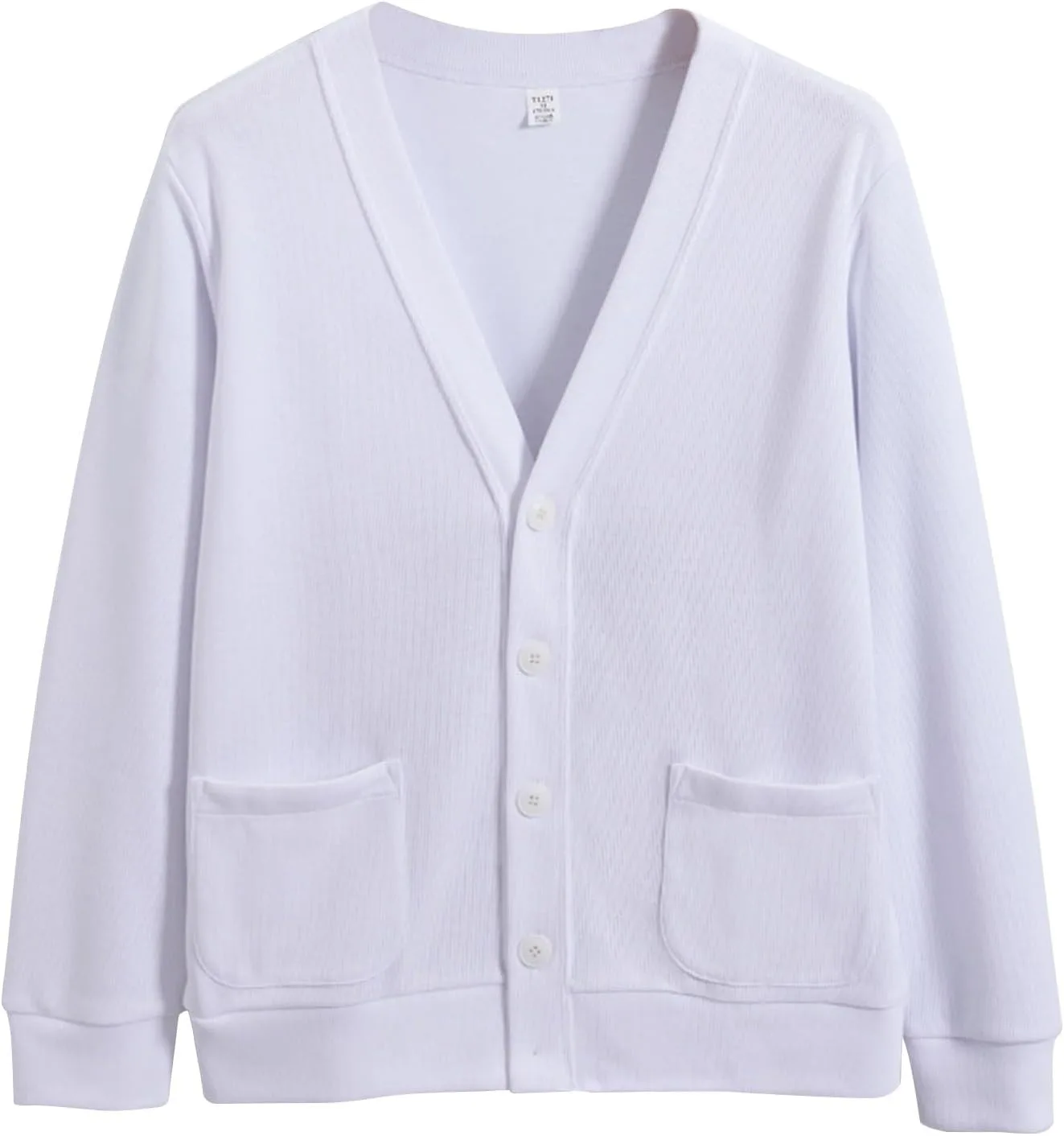 Мужской кардиган с воротником V-образной формы, кабельной вязкой и пуговицами
Мужской кардиган с воротником V-образной формы, кабельной вязкой и пуговицами