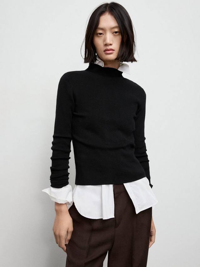 Худи Hielo с высоким воротником Mango, Black
Худи Hielo с высоким воротником Mango, Black