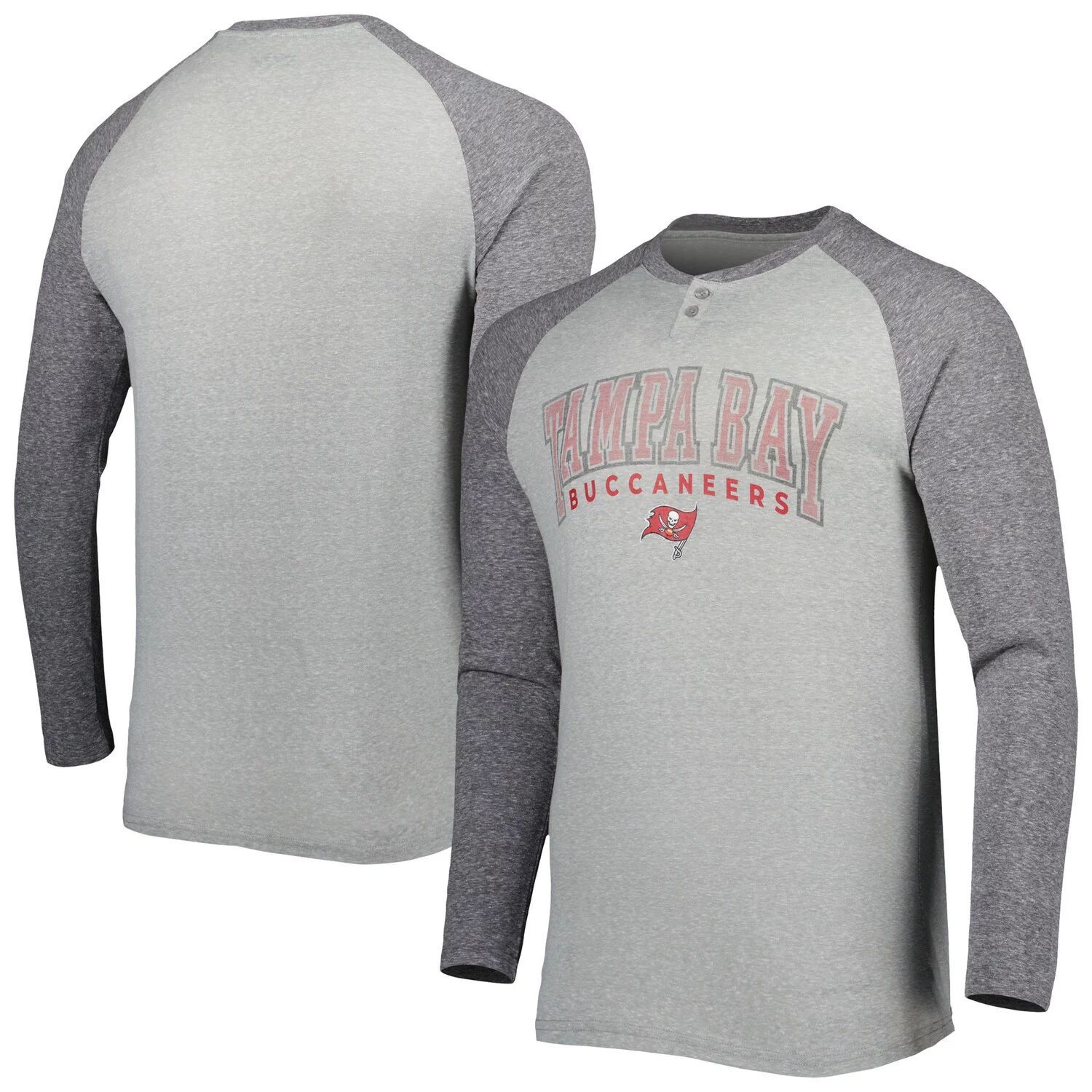 Мужская футболка Concepts Sport Heather Grey Tampa Bay Buccaneers Ledger Raglan с длинным рукавом в стиле Хенли
Мужская футболка Concepts Sport Heather Grey Tampa Bay Buccaneers Ledger Raglan с длинным рукавом в стиле Хенли