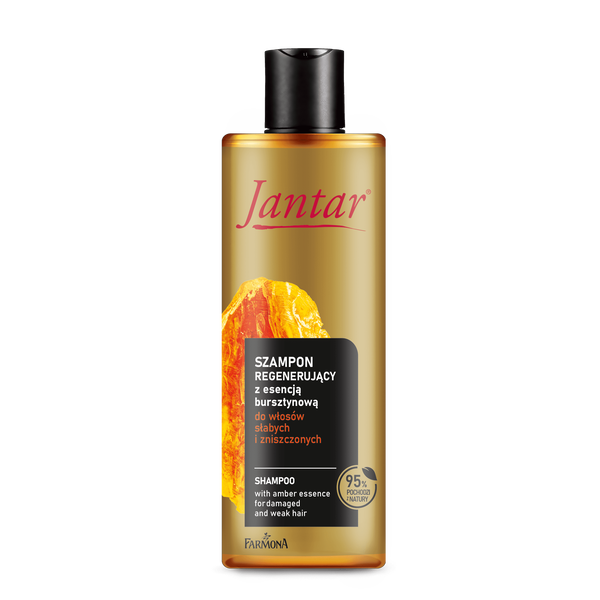 Восстанавливающий шампунь с янтарной эссенцией для слабых и поврежденных волос, 300 мл Jantar Bursztynowa regeneracja
Восстанавливающий шампунь с янтарной эссенцией для слабых и поврежденных волос, 300 мл Jantar Bursztynowa regeneracja