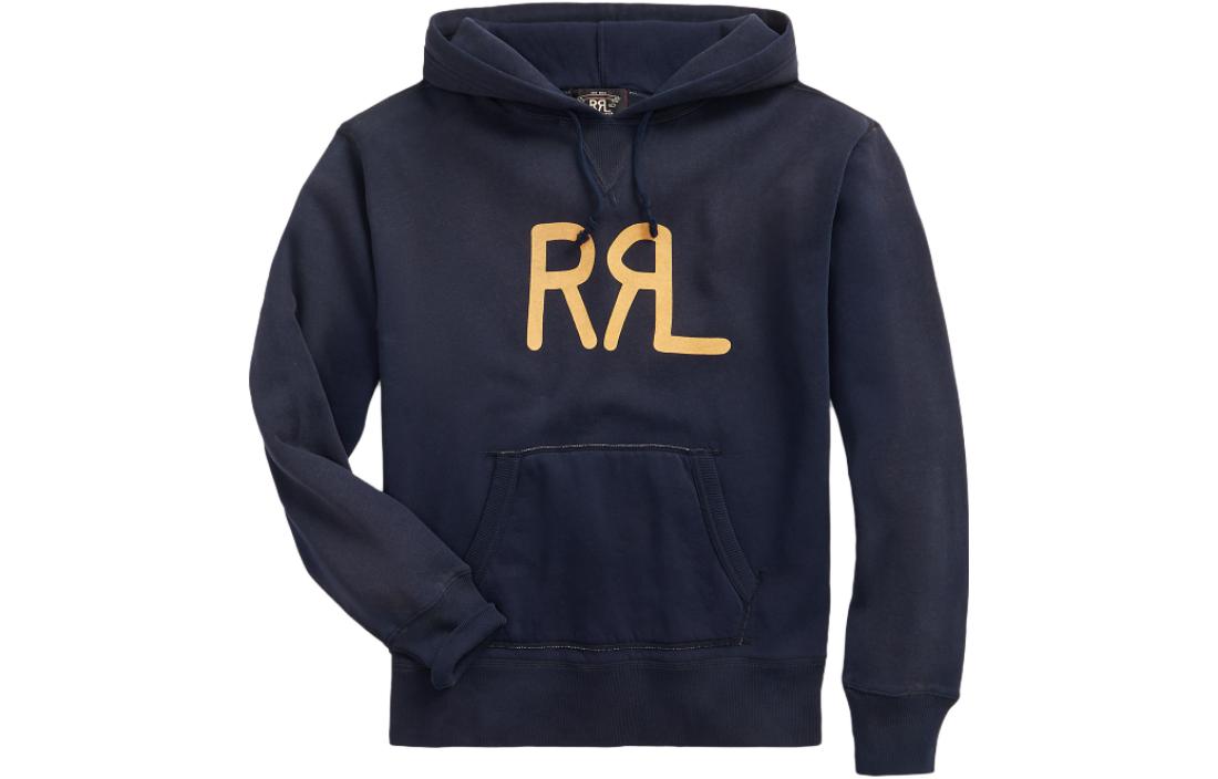 Толстовка Ralph Lauren Rrl с логотипом и шнурком Double RL, синий
Толстовка Ralph Lauren Rrl с логотипом и шнурком Double RL, синий