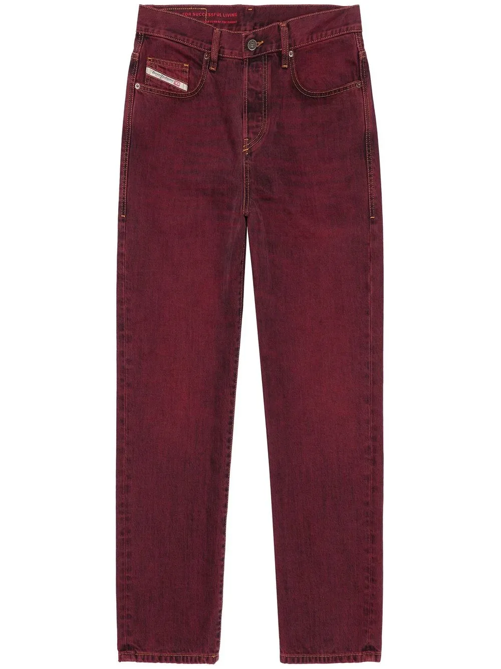 Прямые джинсы с завышенной талией DIESEL, красный
Прямые джинсы с завышенной талией DIESEL, красный