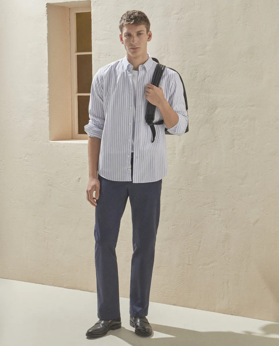 Брюки мужские спортивные, классические хлопок с эластаном Dustin, темно-синий
Брюки мужские спортивные, классические хлопок с эластаном Dustin, темно-синий