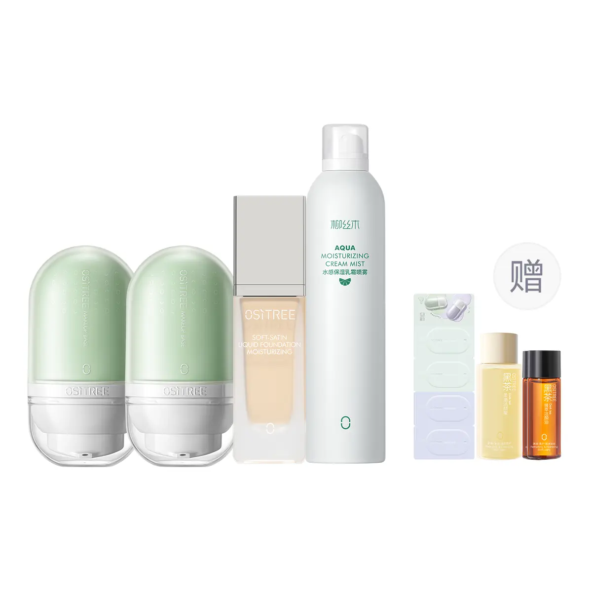 Ositree Набор тонального крема radiant water glow с натуральной кремовой текстурой, увлажняющий, осветляющий, маскирующий тон кожи, 32 г
Ositree Набор тонального крема radiant water glow с натуральной кремовой текстурой, увлажняющий, осветляющий, маскирующий тон кожи, 32 г