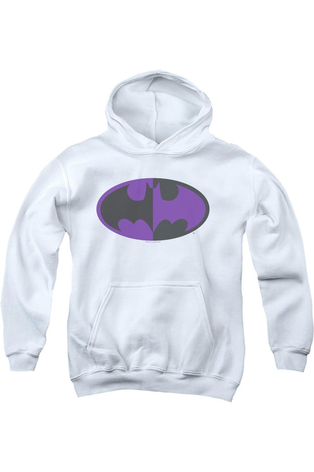 Батмен худи с разделенным символом для подростков Gildan, белый
Батмен худи с разделенным символом для подростков Gildan, белый