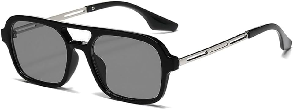 Модные винтажные солнцезащитные очки для женщин, ретро-очки с двойной перемычкой, в стиле конфетных цветов, для мужчин, ретро-очки с градиентным переходом, очки UV400 HHZZYVY, Black Grey
Модные винтажные солнцезащитные очки для женщин, ретро-очки с двойной перемычкой, в стиле конфетных цветов, для мужчин, ретро-очки с градиентным переходом, очки UV400 HHZZYVY, Black Grey