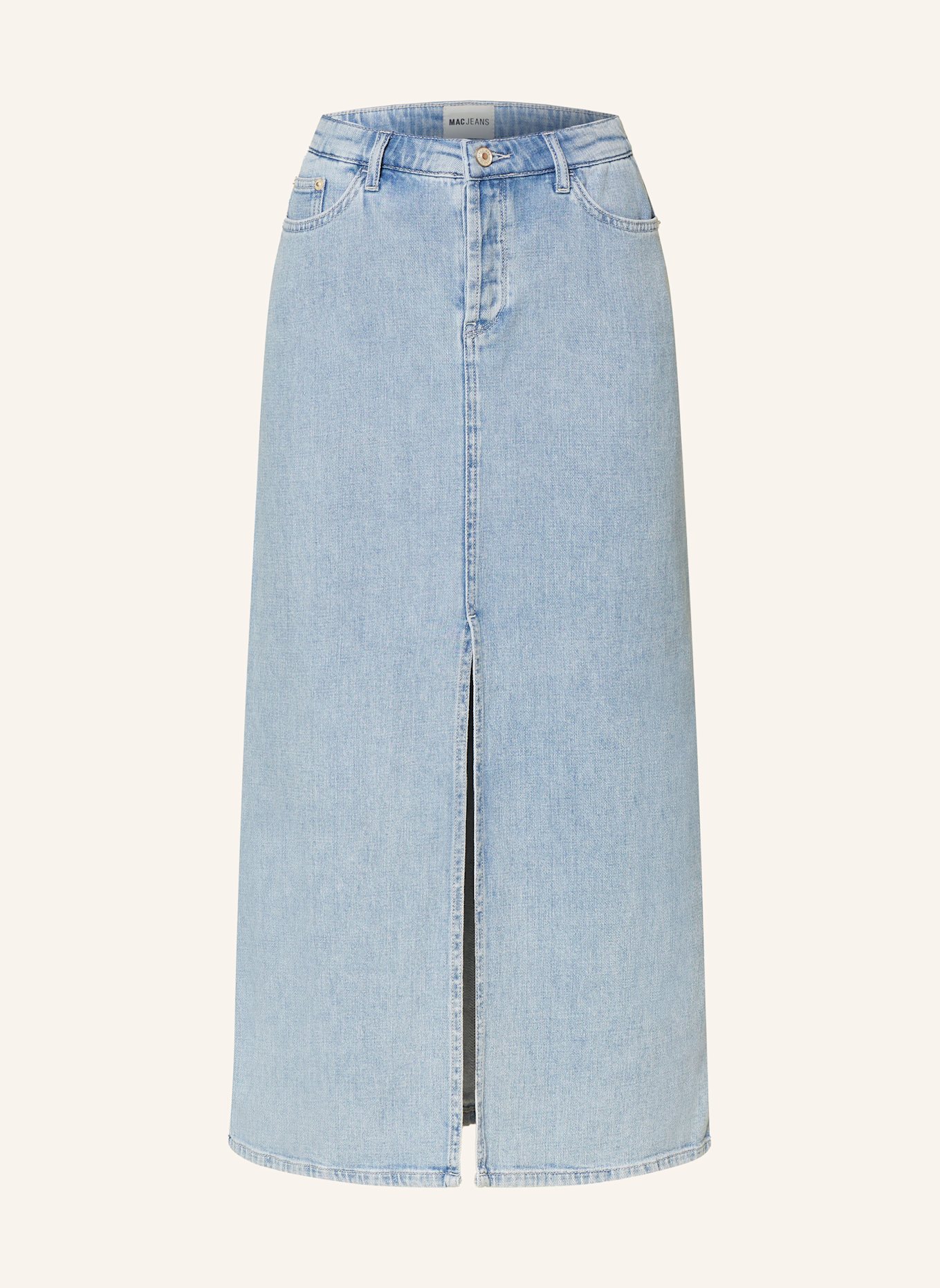 Макси джинсовая юбка Mac, голубой
Макси джинсовая юбка Mac, голубой