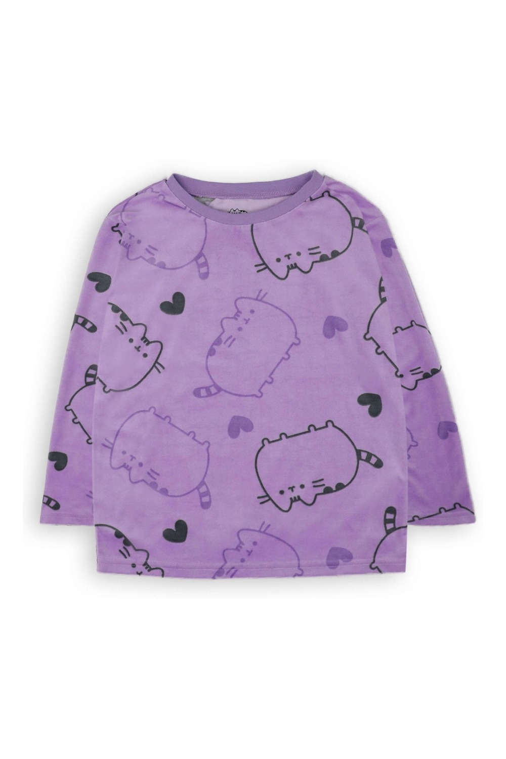 Лицензионные флисовые пижамы для девочек Vanilla Underground, фиолетовый 
Лицензионные флисовые пижамы для девочек Vanilla Underground, фиолетовый