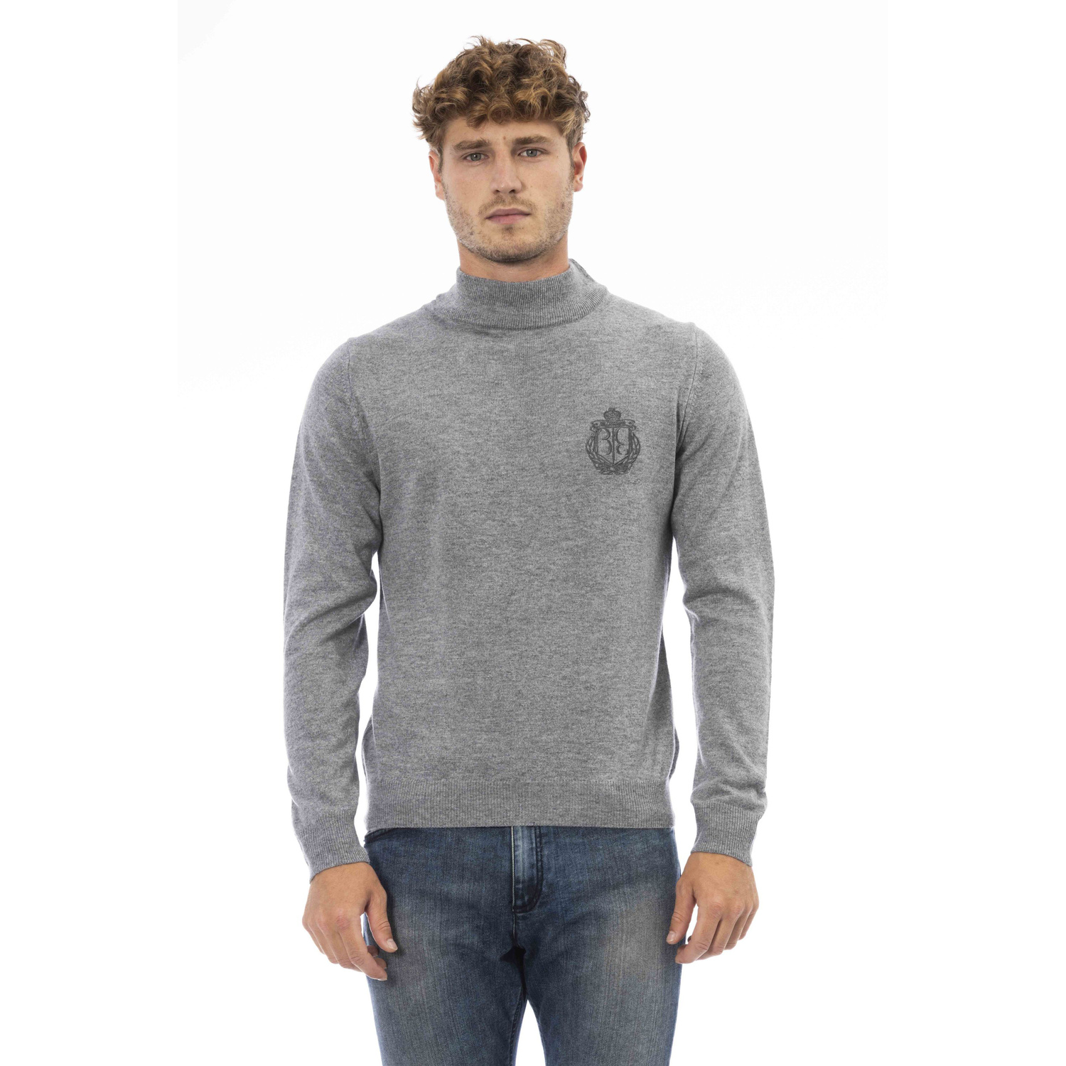 Свитер Billionaire Highneck, серый меланж
Свитер Billionaire Highneck, серый меланж