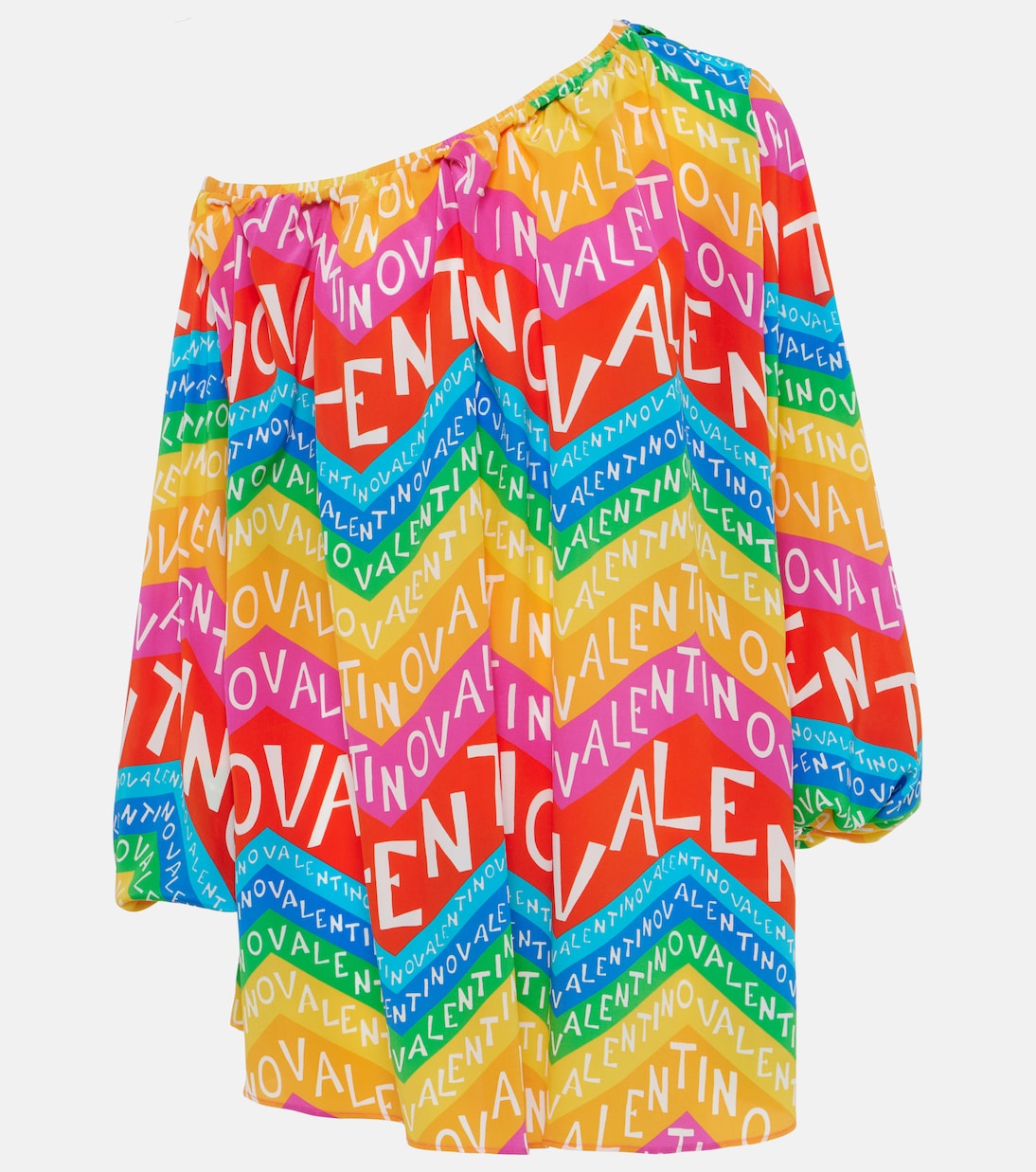 Мини-платье Valentino Chevron 24 из шелка Valentino, разноцветный
Мини-платье Valentino Chevron 24 из шелка Valentino, разноцветный