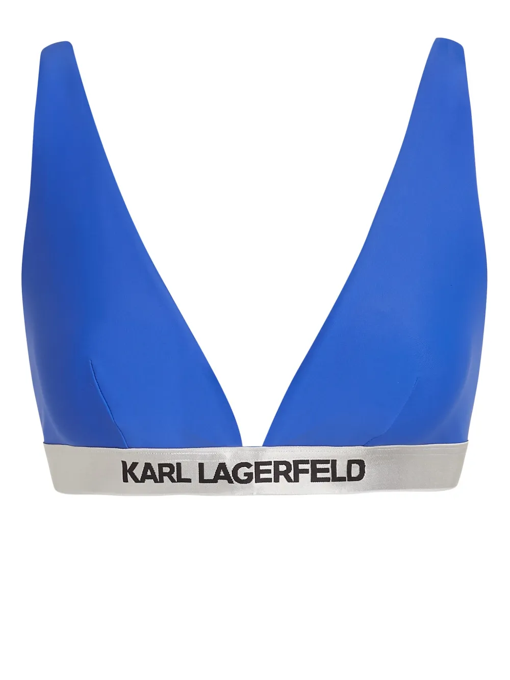 Топ бикини с треугольными чашками и логотипом Karl Lagerfeld, синий
Топ бикини с треугольными чашками и логотипом Karl Lagerfeld, синий