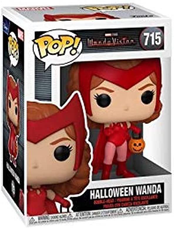 Фигурка Funko Pop! Marvel: WandaVision - Halloween Wanda Vinyl Figure 
Фигурка Funko Pop! Marvel: WandaVision - Halloween Wanda Vinyl Figure