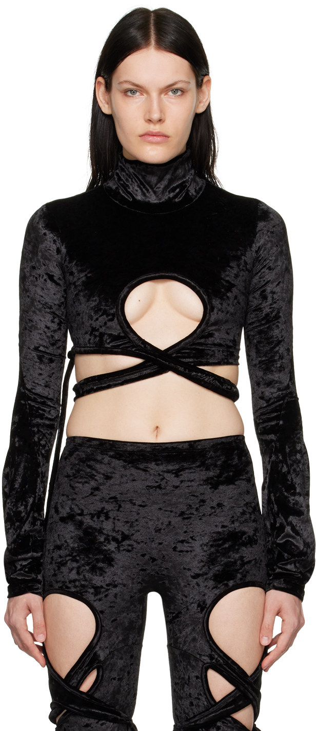 Черная водолазка с петлей и запахом Ottolinger, Черный, Черная водолазка с петлей и запахом Ottolinger
Черная водолазка с петлей и запахом Ottolinger, Черный, Черная водолазка с петлей и запахом Ottolinger