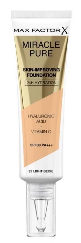Max Factor Miracle Pure Праймер для лица, 32 Light Beige
Max Factor Miracle Pure Праймер для лица, 32 Light Beige
