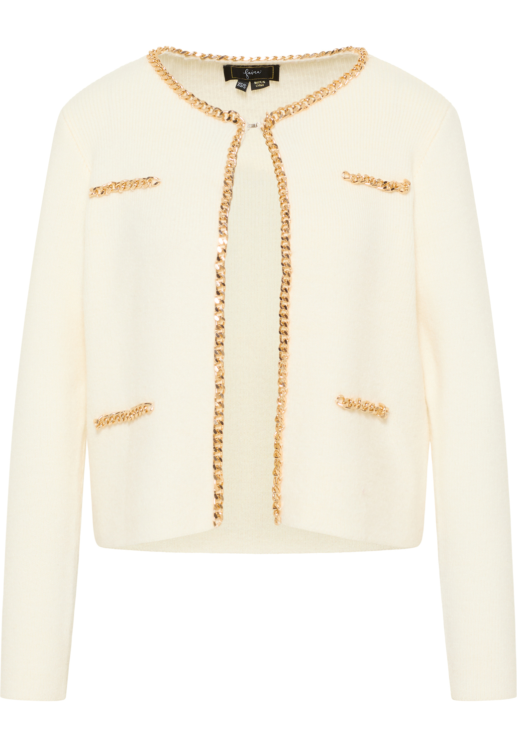 Толстовка faina Strickjacke, белый
Толстовка faina Strickjacke, белый