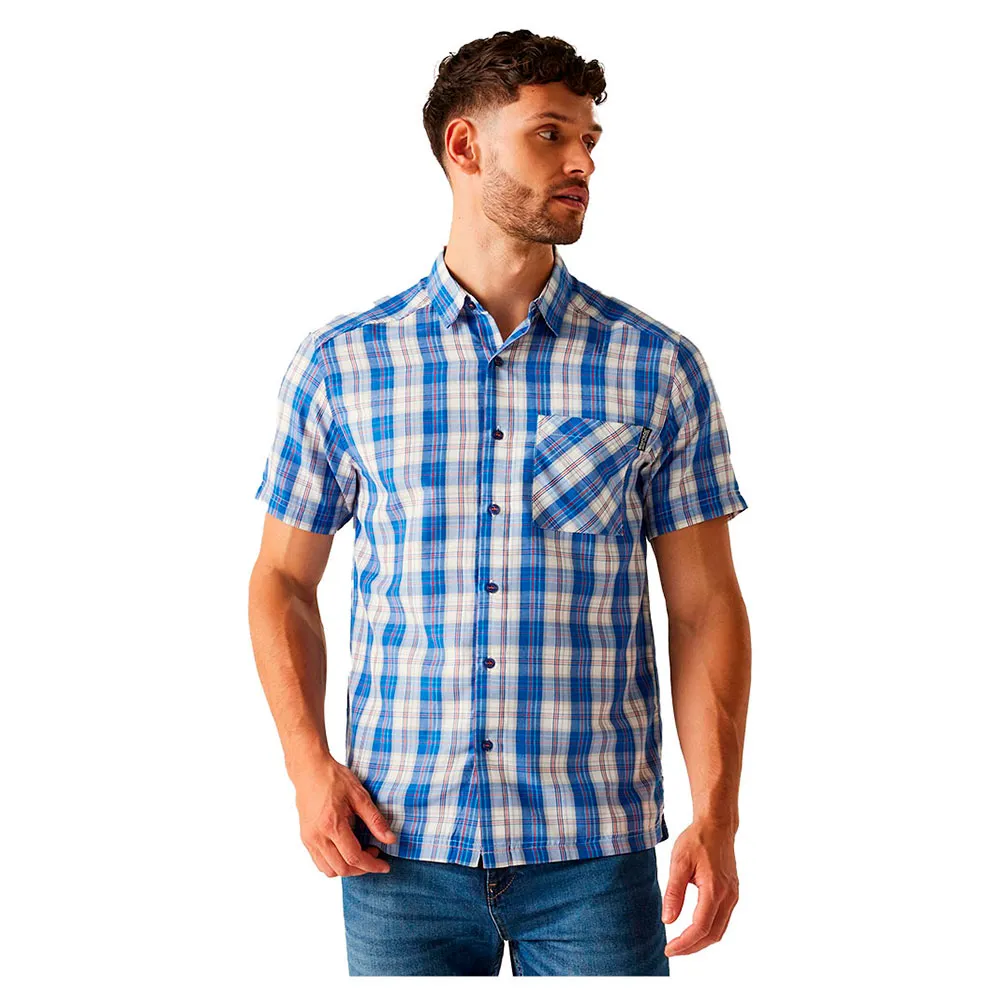 Рубашка с коротким рукавом Regatta Mindanol X, синий 
Рубашка с коротким рукавом Regatta Mindanol X, синий