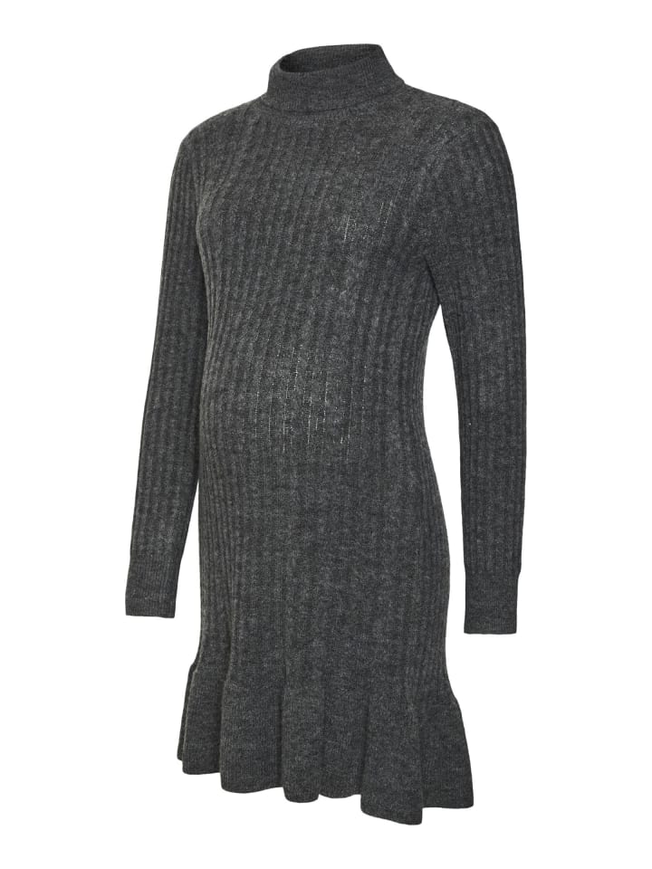 Платье до колена mama licious, темно-серый меланж
Платье до колена mama licious, темно-серый меланж