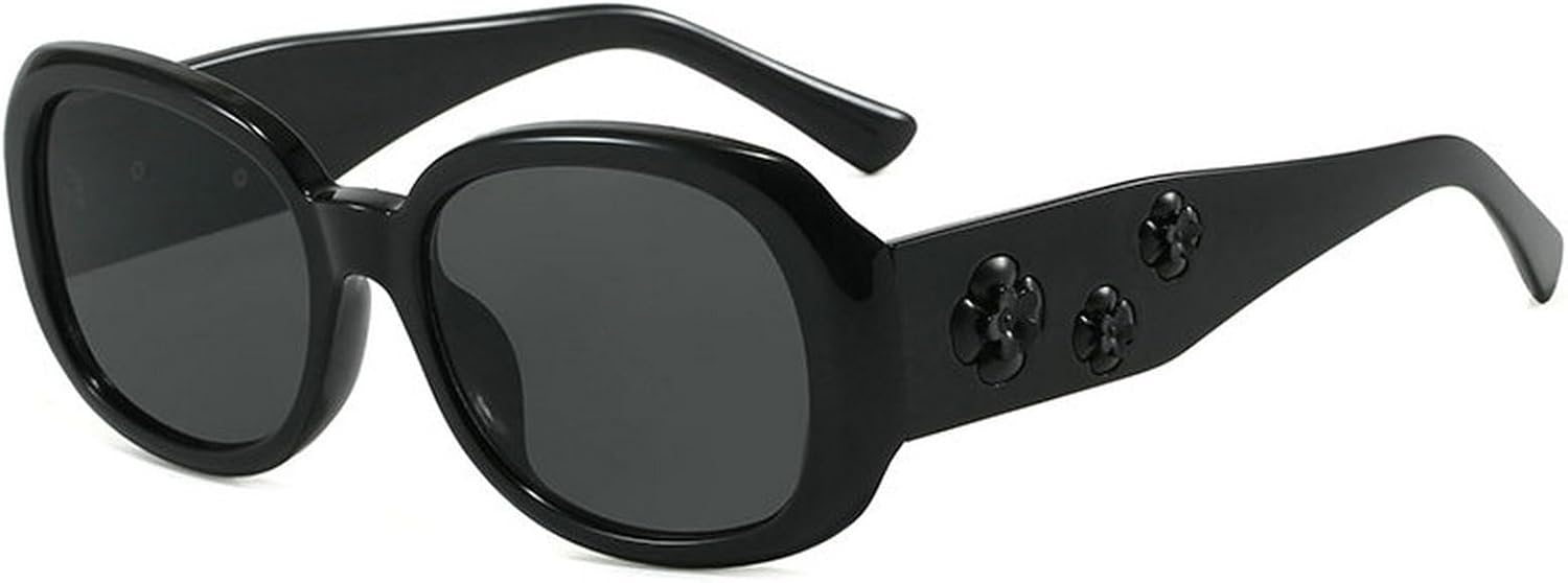 Солнцезащитные очки COTIA большого овального размера для женщин и мужчин, модные, с цветочным декором, классические, стильные, для путешествий и активного отдыха, Black
Солнцезащитные очки COTIA большого овального размера для женщин и мужчин, модные, с цветочным декором, классические, стильные, для путешествий и активного отдыха, Black
