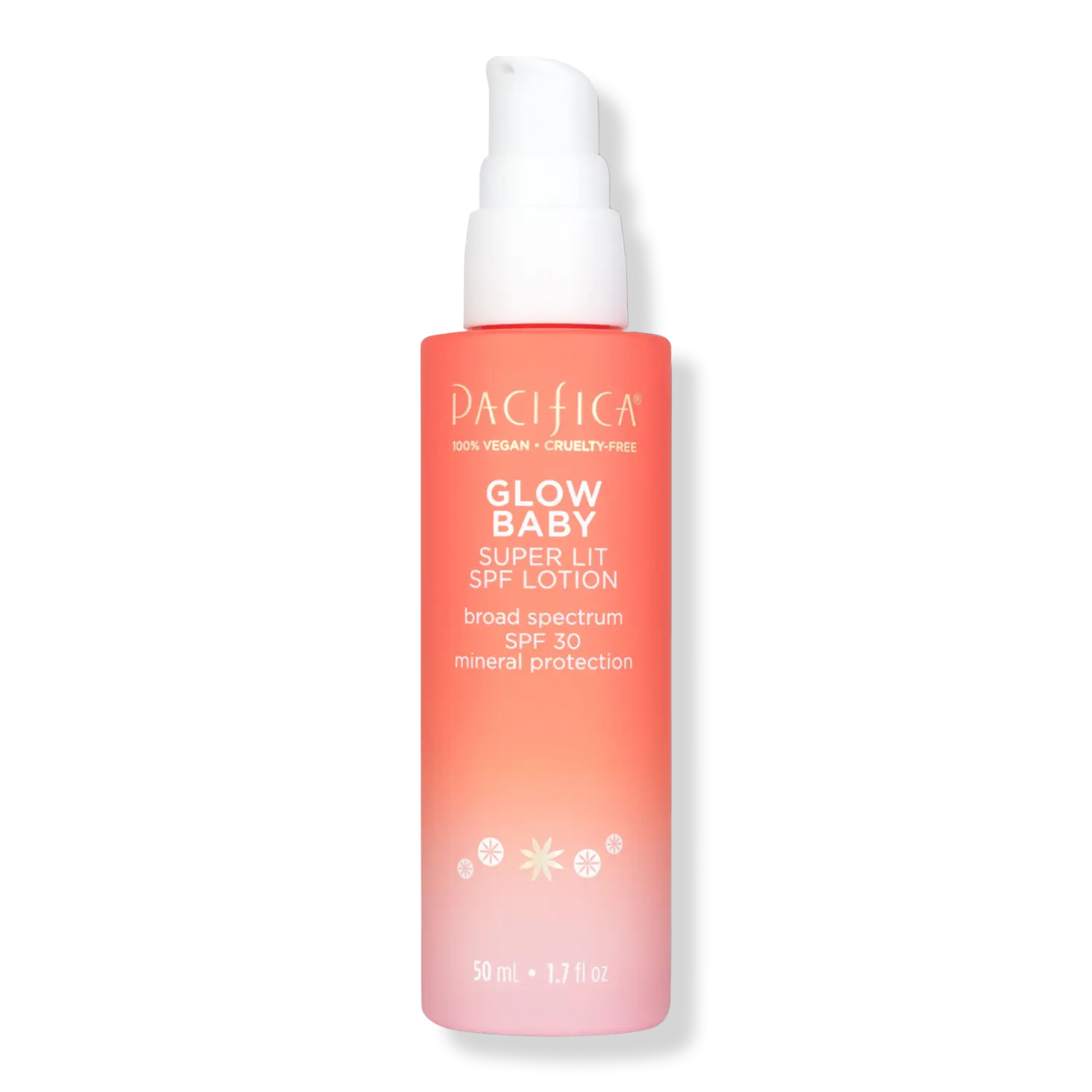 Солнцезащитный лосьон для лица Glow Baby Super Lit SPF 30 - минеральный солнцезащитный крем, защищающий от UVA/UVB-лучей. Pacifica
Солнцезащитный лосьон для лица Glow Baby Super Lit SPF 30 - минеральный солнцезащитный крем, защищающий от UVA/UVB-лучей. Pacifica