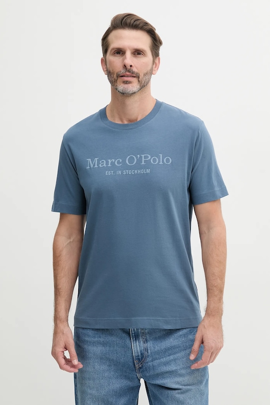 Хлопковая футболка Marc O'Polo, синий 
Хлопковая футболка Marc O'Polo, синий