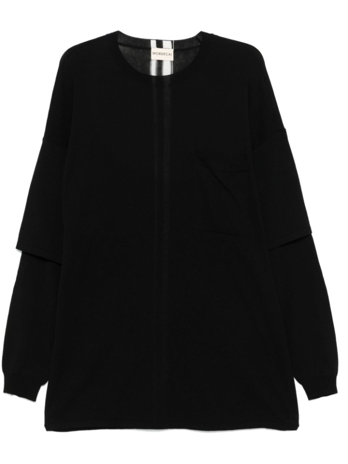 MORDECAI двухслойный свитер, черный
MORDECAI двухслойный свитер, черный