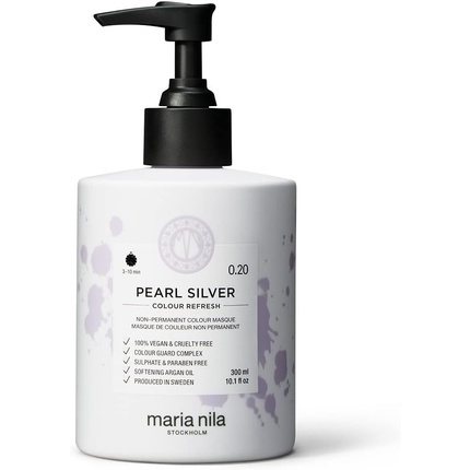 Маска для волос Color Refresh Pearl Silver 300мл, Maria Nila
Маска для волос Color Refresh Pearl Silver 300мл, Maria Nila