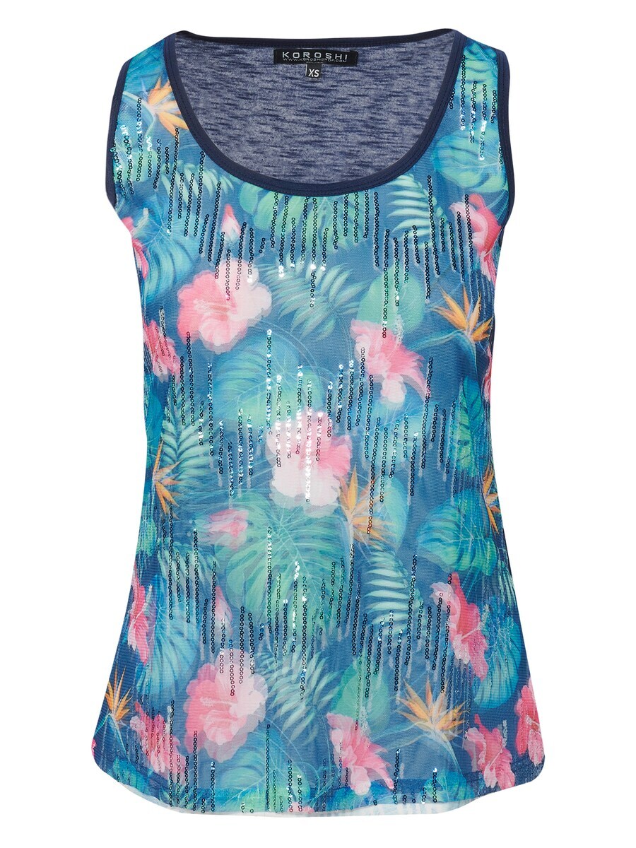 Топ Koroshi, темно-синий
Топ Koroshi, темно-синий